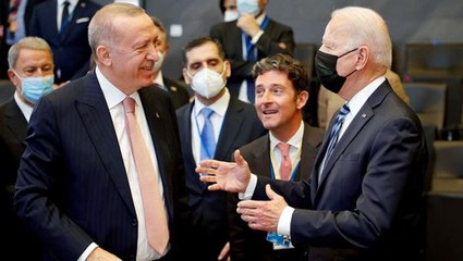 Son Dakika: Cumhurbaşkanı Erdoğan- ABD Başkanı Biden görüşmesi 1 saat ertelenerek 19:00'a alındı