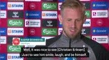 Emotional Danish players relieved at Eriksen progress