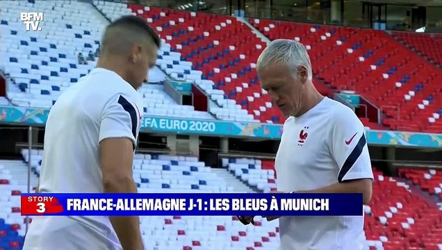 Story 3 : France-Allemagne J-1, les Bleus à Munich - 14/06