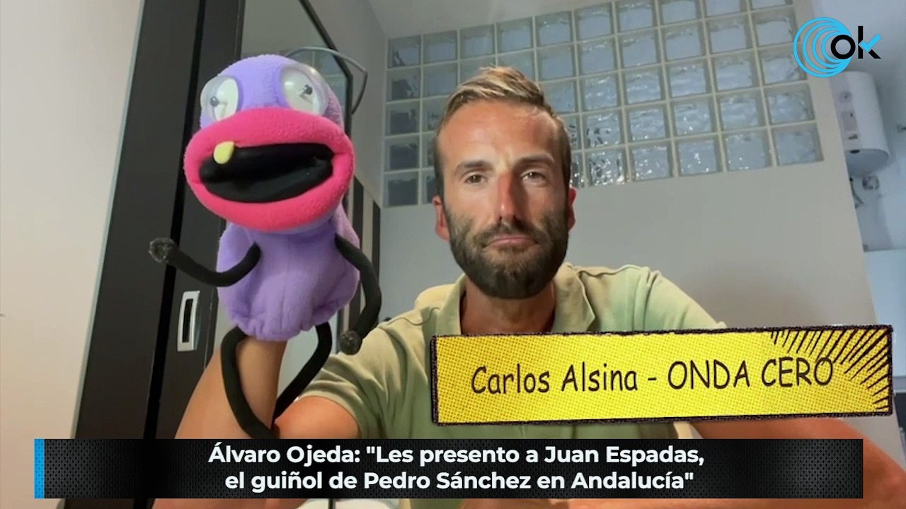 Álvaro Ojeda: "Les presento a Juan Espadas, el guiñol de Pedro Sánchez en Andalucía"