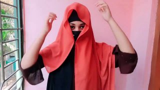 2 minute hijab __ instant _ ready hijab tutorial __ Mustarin Sultana❤️