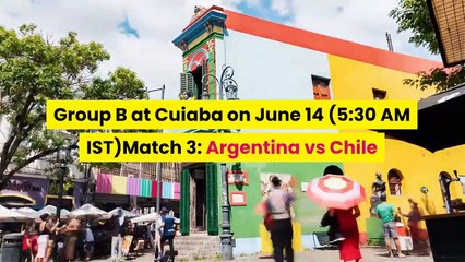 Copa America Full schedule match timing squads live telecast and