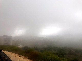 Bilecik'te yağmurun ardından yoğun sis etkili oldu