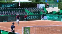 Premier set pour l'Open de tennis du Pays d'Aix CEPAC