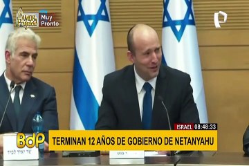 Israel elige nuevo primer ministro y termina con 12 años de Netanhayu en el poder