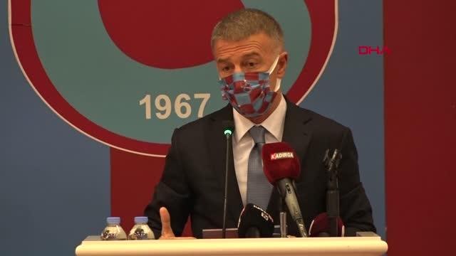 SPOR Ahmet Ağaoğlu: Yüzde 70 gelir kaybına rağmen borç artışını yüzde 30'larda frenledik