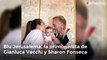 Gianluca Vacchi compartió adorables imágenes de su bebé disfrutando de una piscina por primera vez