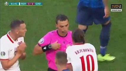 Krychowiak G.RED CARD HD - Poland 1 - 1 Slovakia