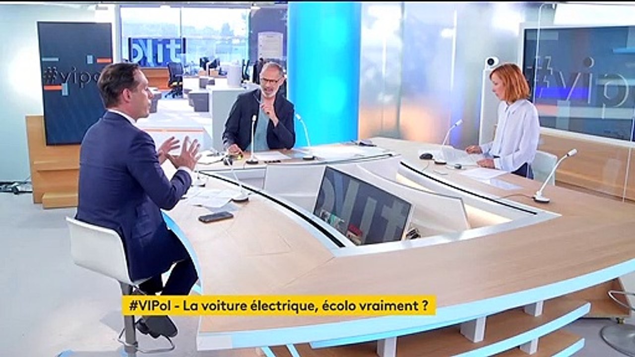 "Le prix des véhicules électriques neufs, autour de 25 000 euros, est amené à baisser", assure Jean-Baptiste Djebbari