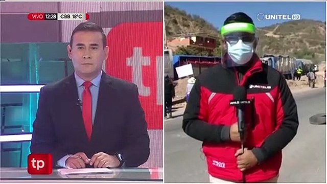 Productores agrícolas bloquean vías al occidente rechazando el contrabando de verduras