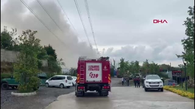 Son dakika haber! ÇEKMEKÖY'DE PLASTİK FABRİKASINDA YANGIN