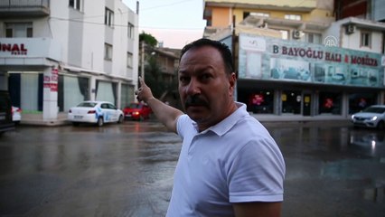 İZMİR -  Sağanak su baskınlarına neden oldu