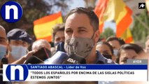 Así fue la manifestación en Colón contra los indultos a los golpistas catalanes