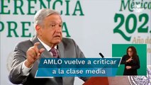 Hay un sector de la clase media muy individualista, quieren ser como los de arriba: AMLO