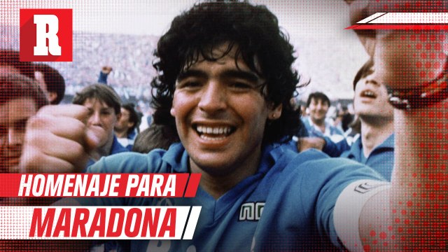 Homenaje a Diego Armando Maradona previo al Chile vs Argentina