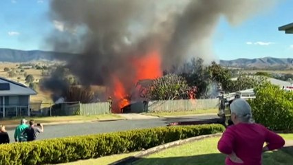 Residents still in shock after ferocious house fire