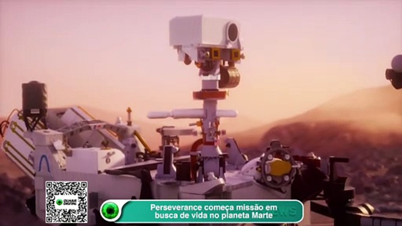 Perseverance começa missão em busca de vida no planeta Marte