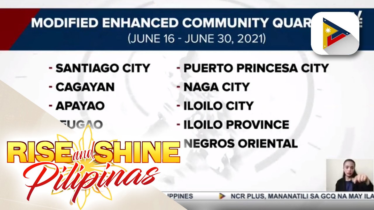 Pangulong Duterte, inanunsyo ang bagong quarant...