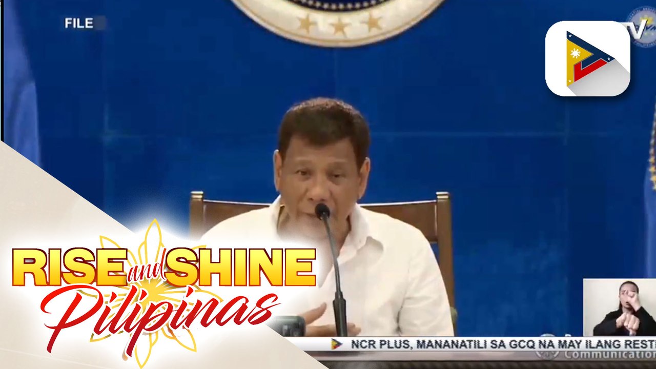 Pangulong Duterte, pinalawig ng 6 na buwan ang suspensyon ng VFA sa pagitan ng Pilipinas at US