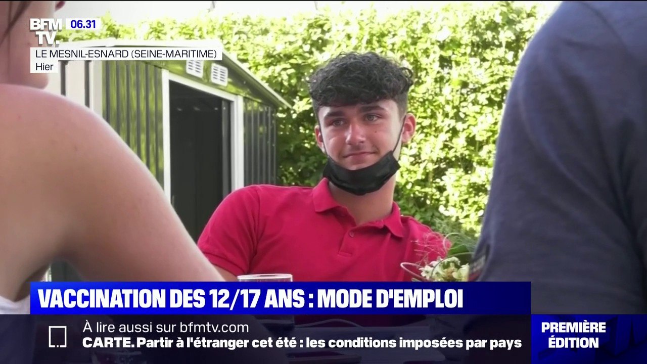 Covid-19: la vaccination s'ouvre ce mardi aux ados de plus de 12 ans