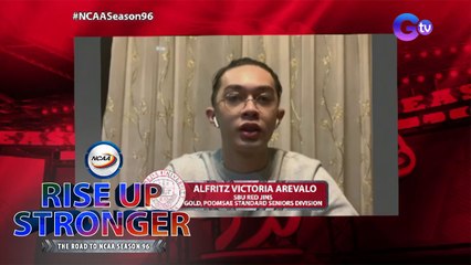 Alfritz Victoria Arevalo: NCAA Season 96 Men's Poomsae gold medalist | Rise Up Stronger