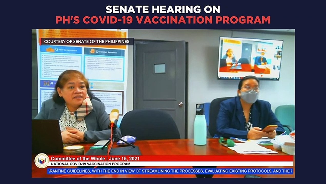 Senate hearing on COVID-19 vaccination program |