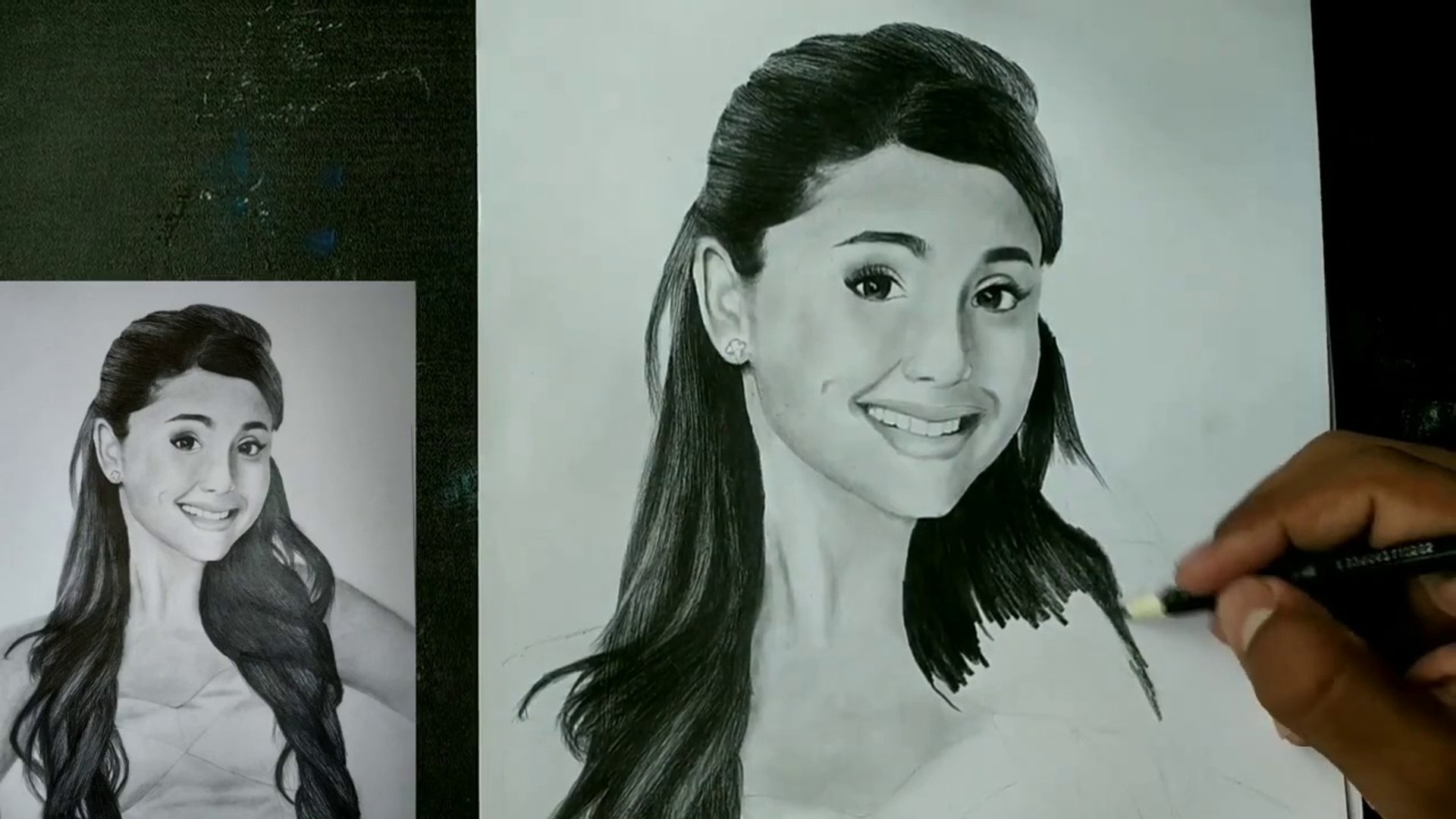 ariana grande drawing