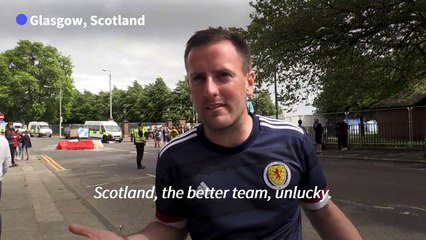 Euro 2020: Scotland fans eager for England clash after Czech loss