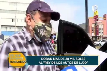 Roban más de 20 mi soles a empresario conocido como el 'Rey de los autos de lujo'