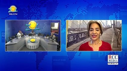 María Elena Nuñez comenta apresamiento al exadministrador de la Loteria Nacional