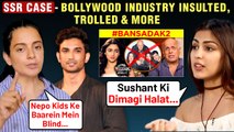 Kangana Exposes Bollywood, Star Kids INSULTED | All Controversies That Shook Bollywood After SSR Case