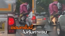 จุดจบกระบะบรรทุกหนัก พบกลางทางสุดช้ำ ค่าซ่อมแพงกว่าค่าจ้าง