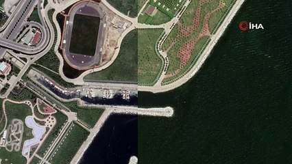 İstanbul’daki müsilaj uzaydan görüntülendi