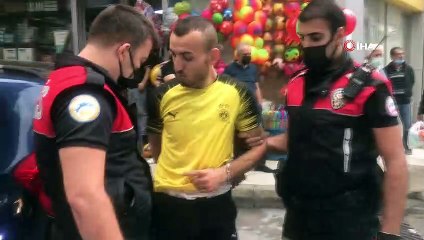 'Dur' ihtarına uymayarak polise çarpan sürücü böyle yakalandı