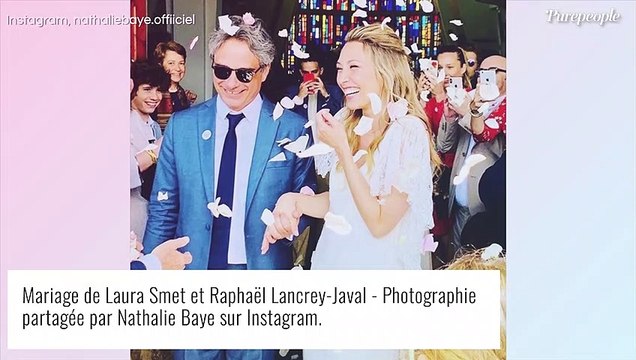 Laura Smet mariée à Raphaël Lancrey-Javal : souvenir de ce jour heureux, dans sa belle robe dos nu