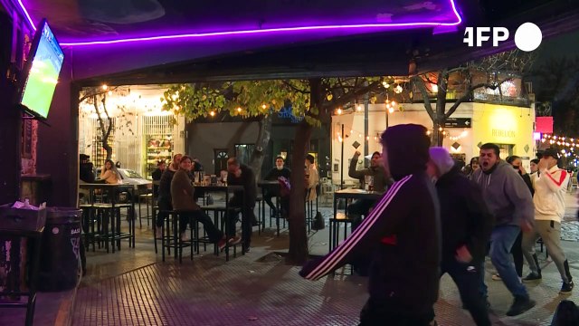 Emoción de los hinchas de Chile y Argentina tras empate 1-1 en debut de Copa América