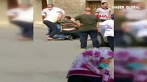 Kayseri'de tabancayla yaralanan doktorun saldırganı etkisiz hale getirmesi kamerada