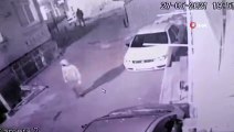Motosiklet hırsızları önce kameraya sonra polise yakalandı
