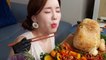 [Mukbang ASMR] 대박  초대형 치즈 스틱 ! 산낙지 인 단호박 먹방 Amazing Giant Cheese Stick  Eatingshow Ssoyoung