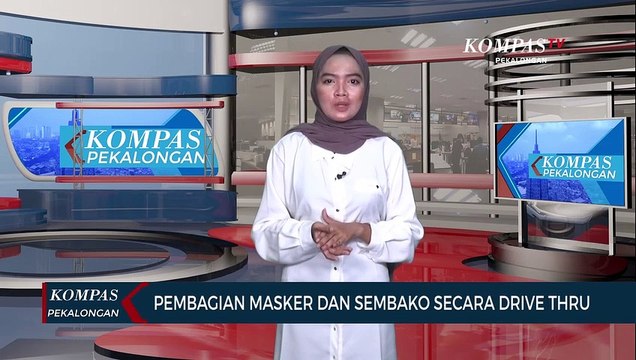 Kompas TV dan Lazismu Kabupaten Pekalongan Bagikan Masker dan Sembako