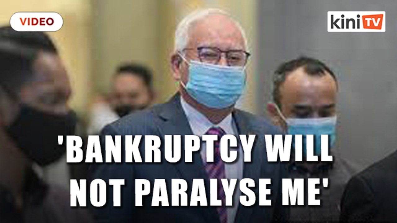 Najib: I won't stop voicing out for the people, bankruptcy will not 'paralyse' me