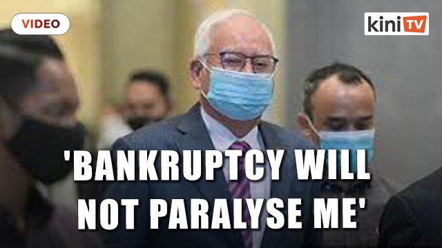 Najib: I won't stop voicing out for the people, bankruptcy will not 'paralyse' me