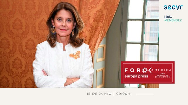 Foro América con la vicepresidenta y canciller de la República de Colombia, Marta Lucía Ramírez