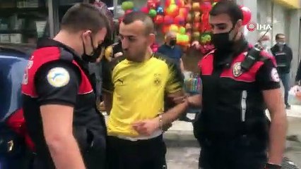 ’Dur’ ihtarına uymayarak polise çarpan sürücü böyle yakalandı