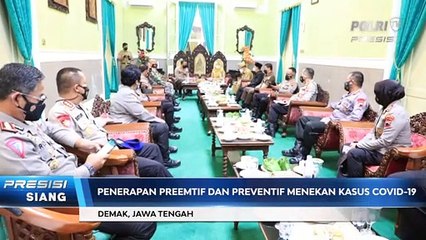 Kapolda Jateng Beri Arahan Penanganan Covid-19 di Demak