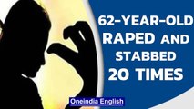 Delhi: 62-year-old allegedly stabbed 20 times & sexually assaulted; Accused arrested | Oneindia News