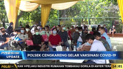 Polsek Cengkareng Gelar Vaksinasi Covid-19