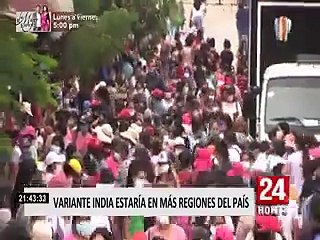 Variante  india: Óscar Ugarte aseguró que se analizan posibles casos de contagio al sur del Perú