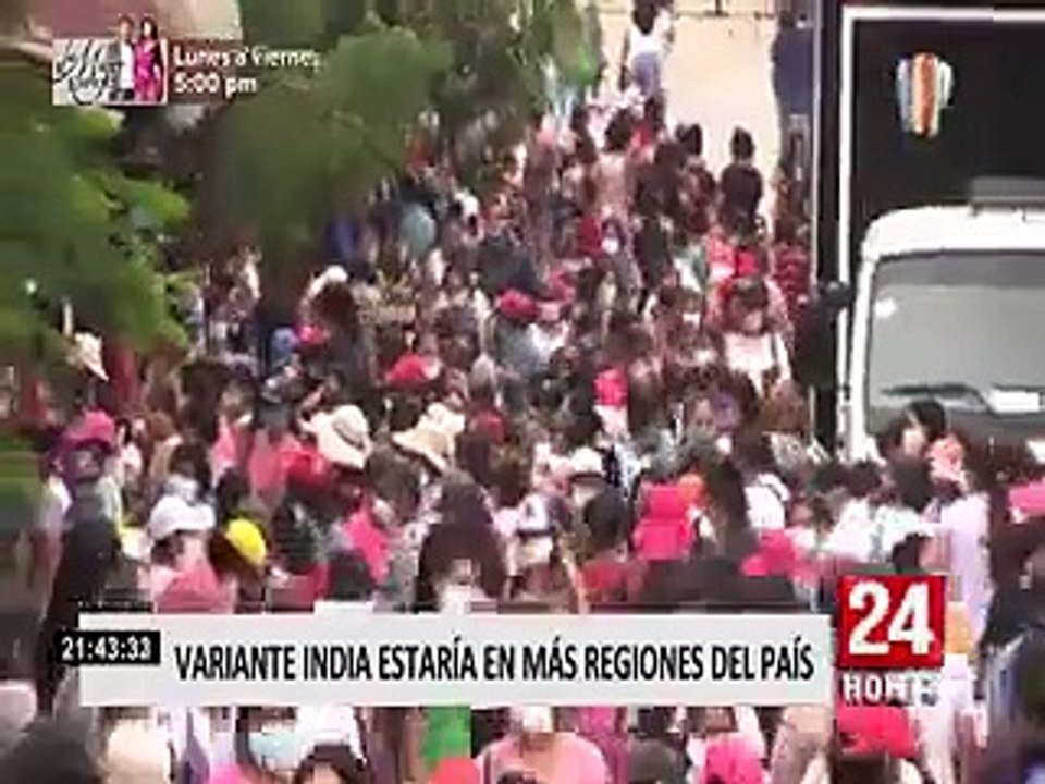Variante  india: Óscar Ugarte aseguró que se analizan posibles casos de contagio al sur del Perú