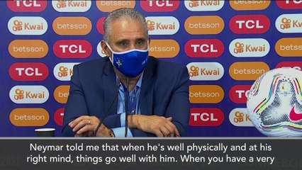 'Opponents fear to foul Neymar...he's unpredictable' - Tite